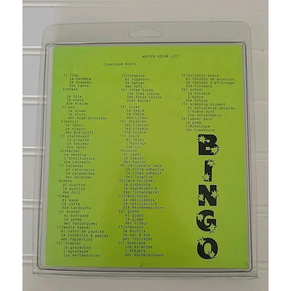 Teacher's Discovery Bingo, LOT‎ OF 6, 2-36 PLAYERS, PREOWNED